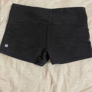 Lululemon Heathered Graphite Grey Shorts